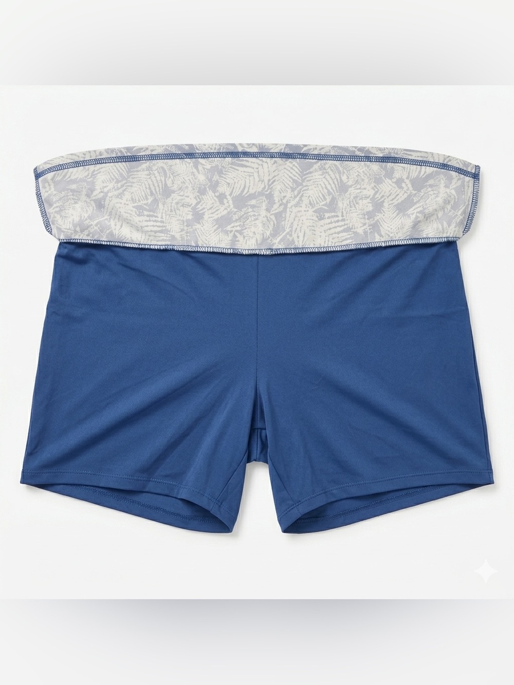 Tranquility by Colorado Clothing Navy Skort with White Fern Print - Picture 6 of 8
